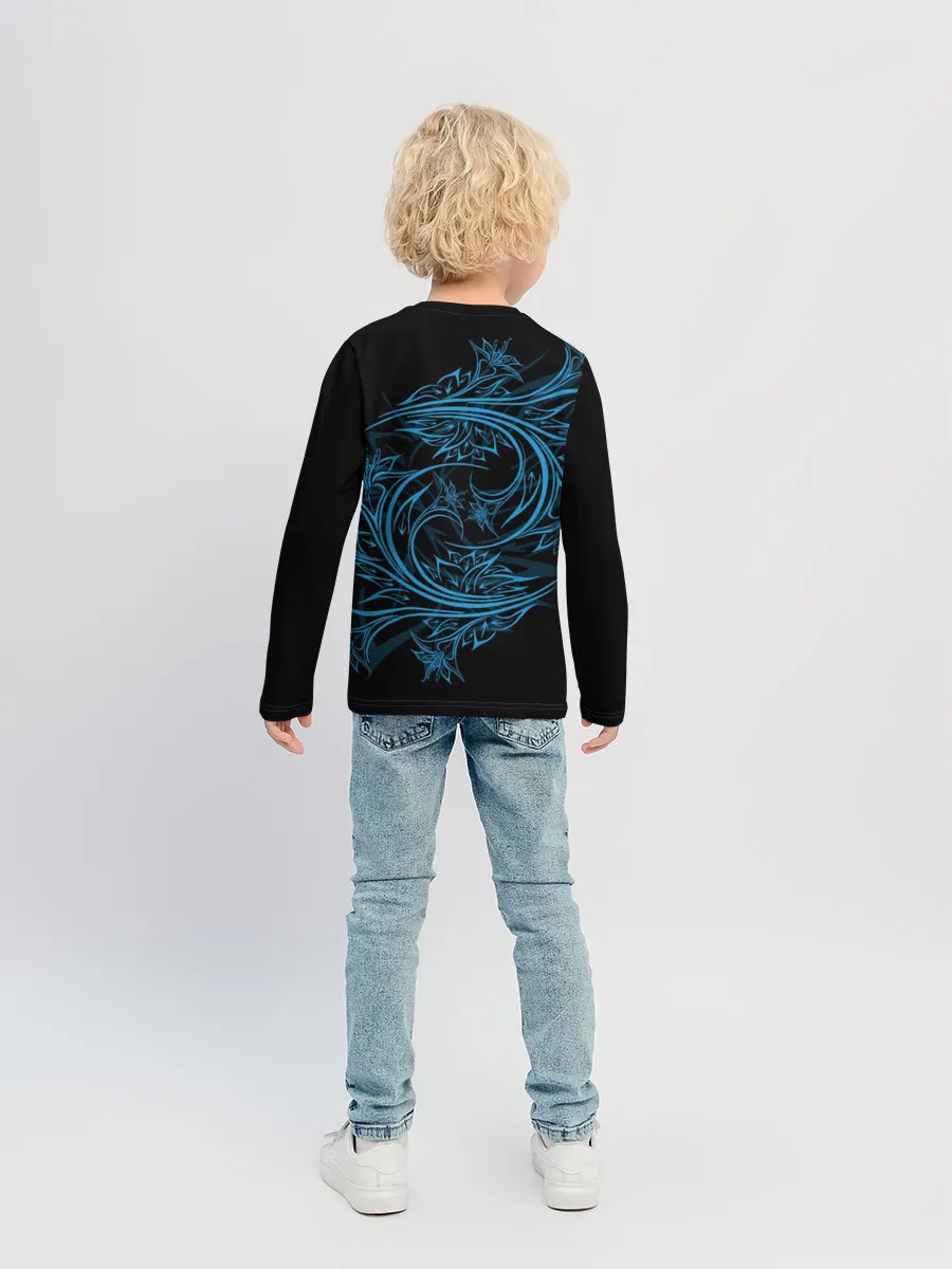 Детский лонгслив / Wolf