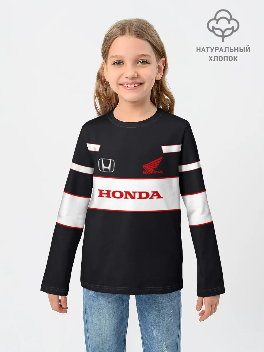 Детский лонгслив / Honda