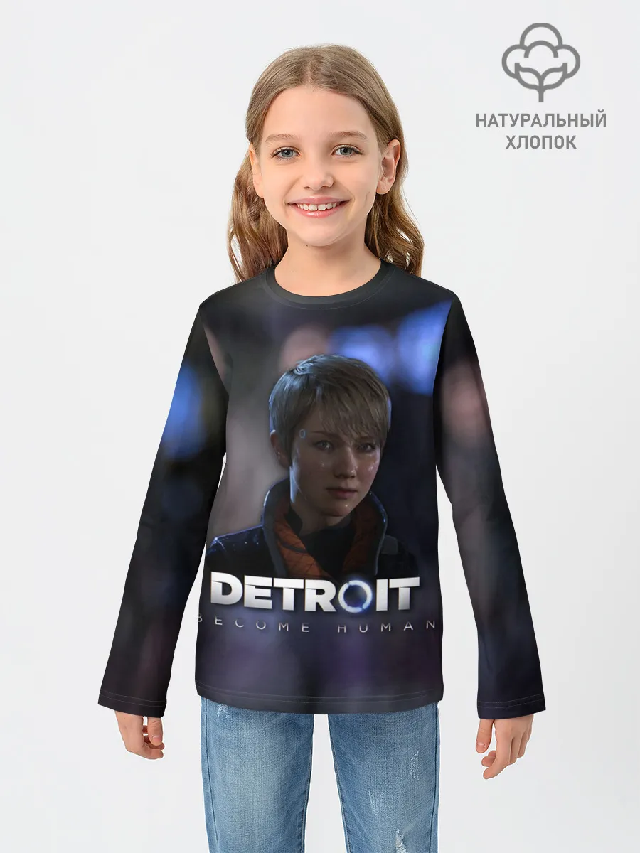 Детский лонгслив / Detroit: Become Human - Kara