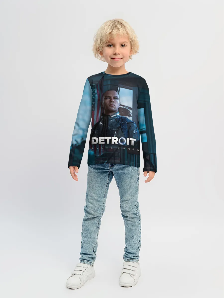 Детский лонгслив / Detroit: Become Human - Markus