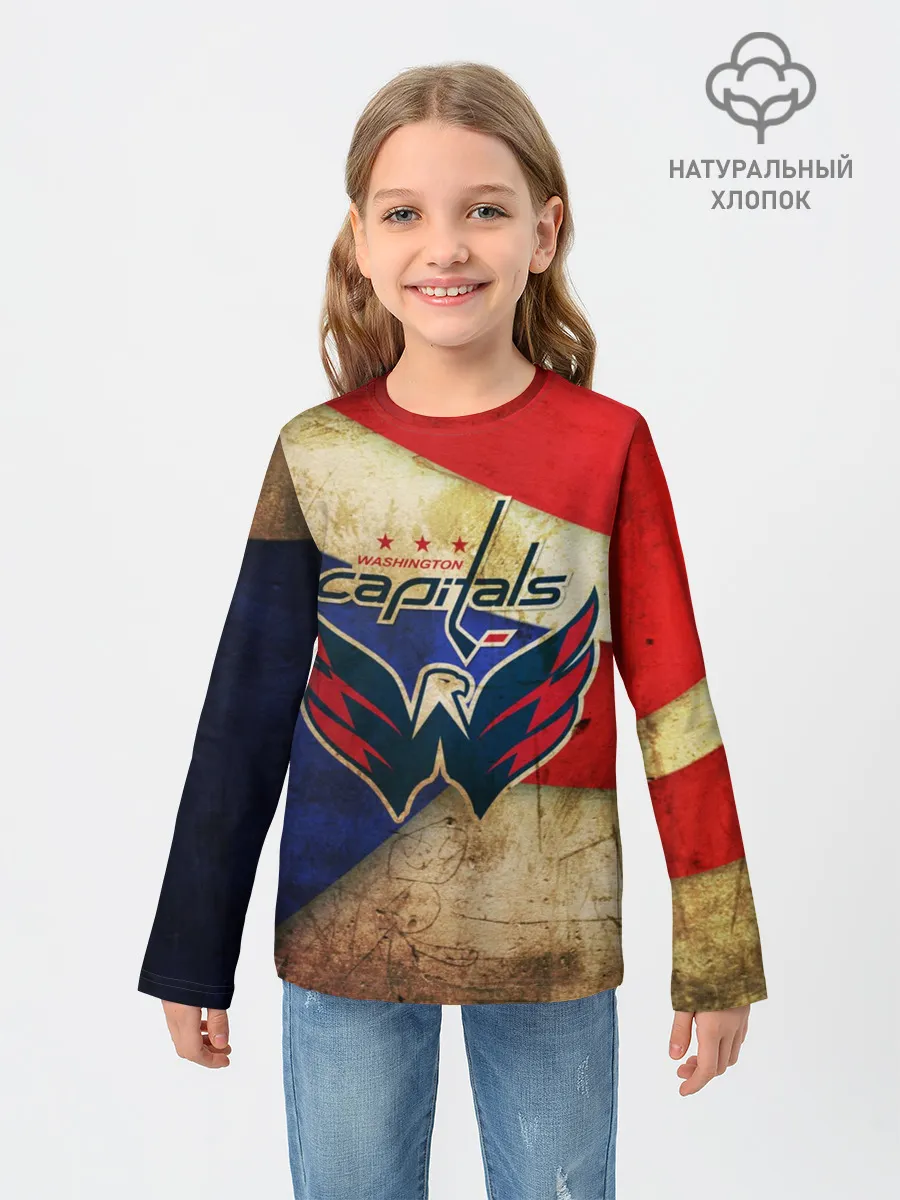 Детский лонгслив / Кэпиталз