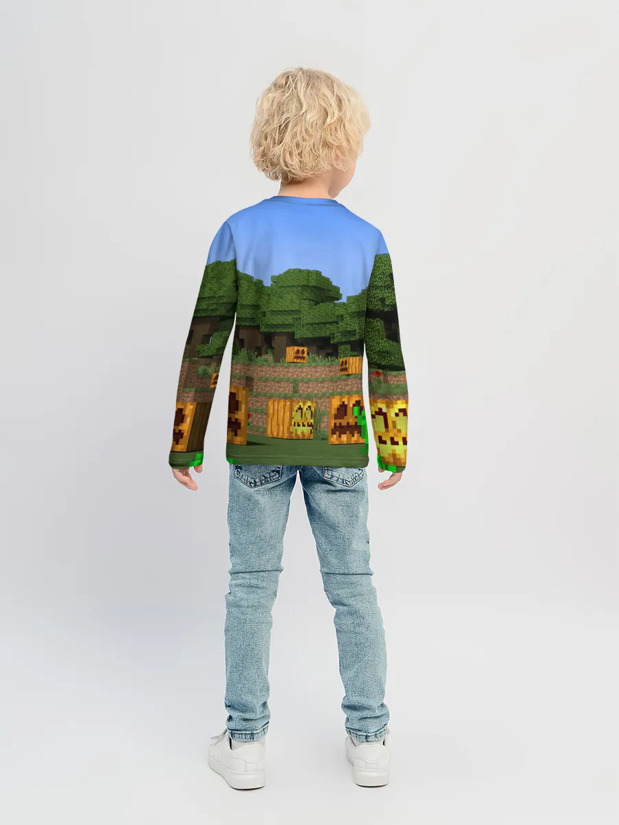 Детский лонгслив / Стив бросает ендерперл.