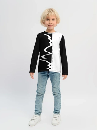 Детский лонгслив / You government loves you