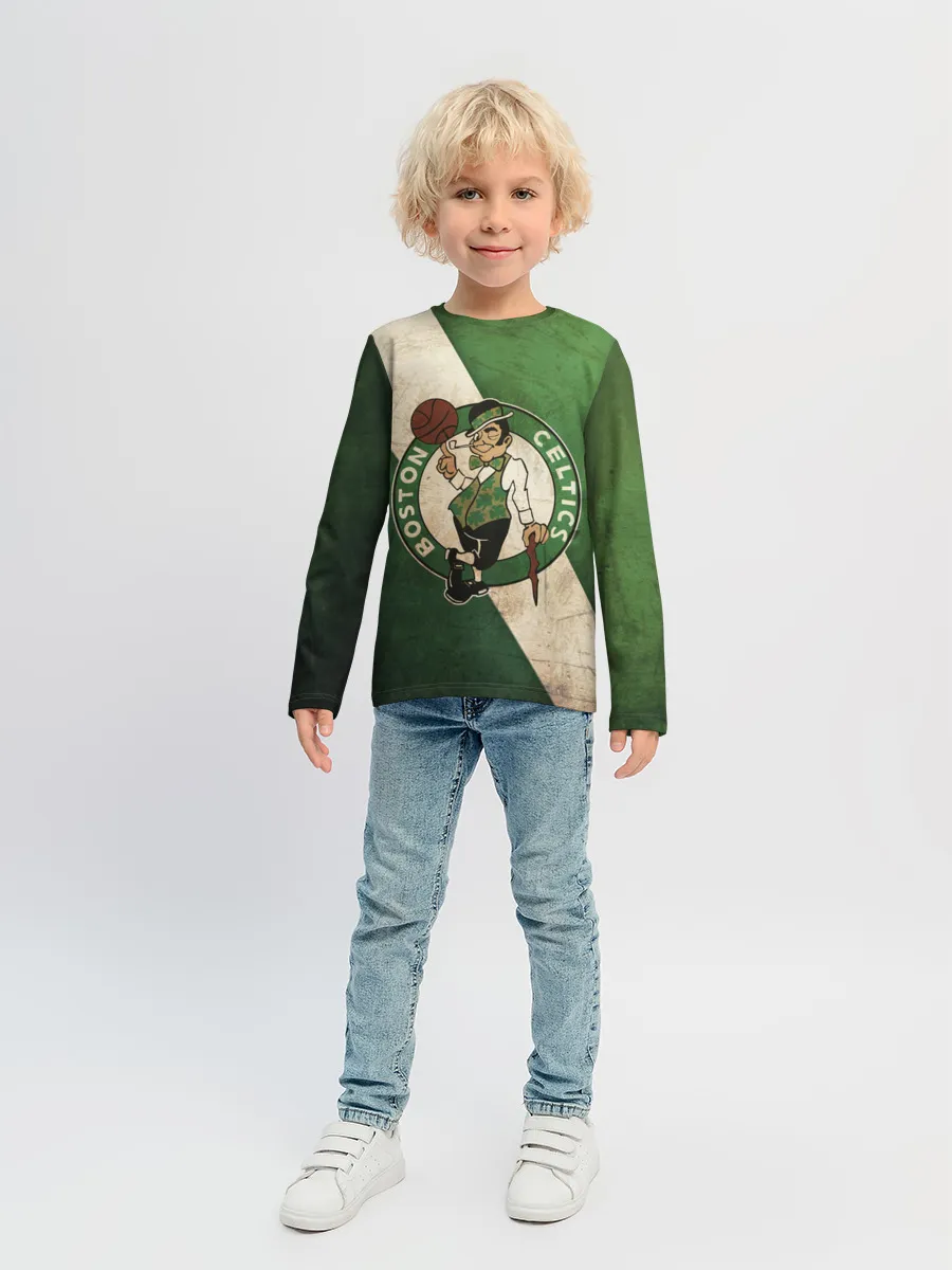 Детский лонгслив / Бостон олд
