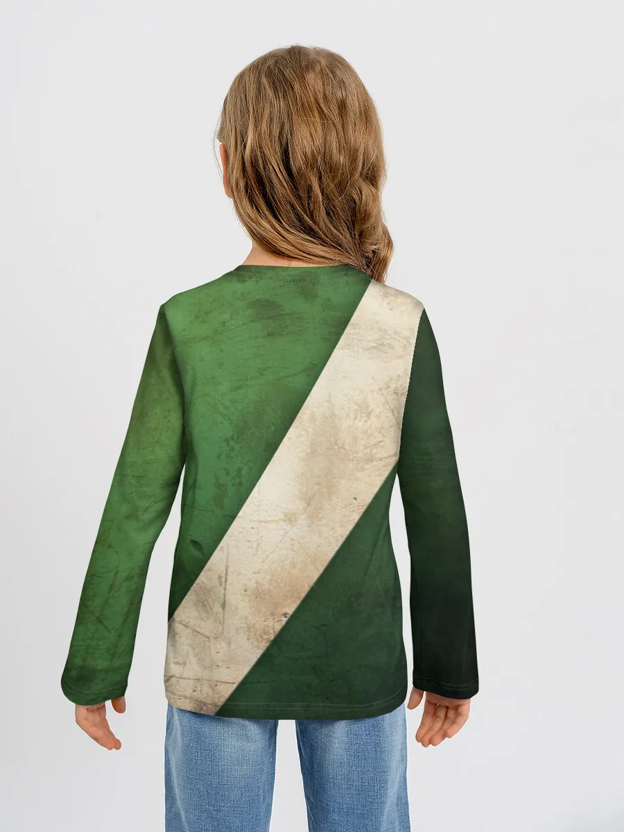 Детский лонгслив / Бостон олд