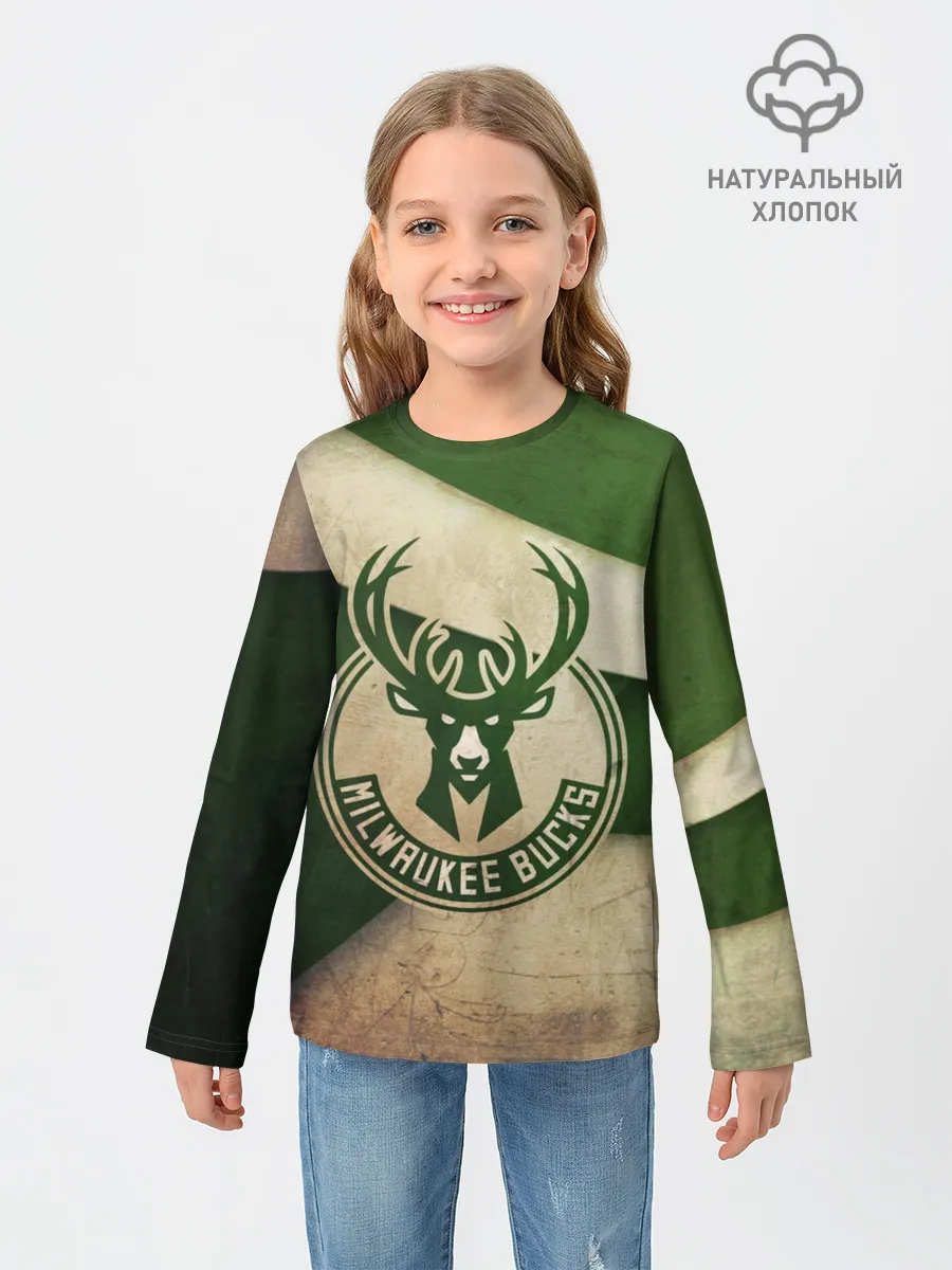 Детский лонгслив / Милуоки Бакс