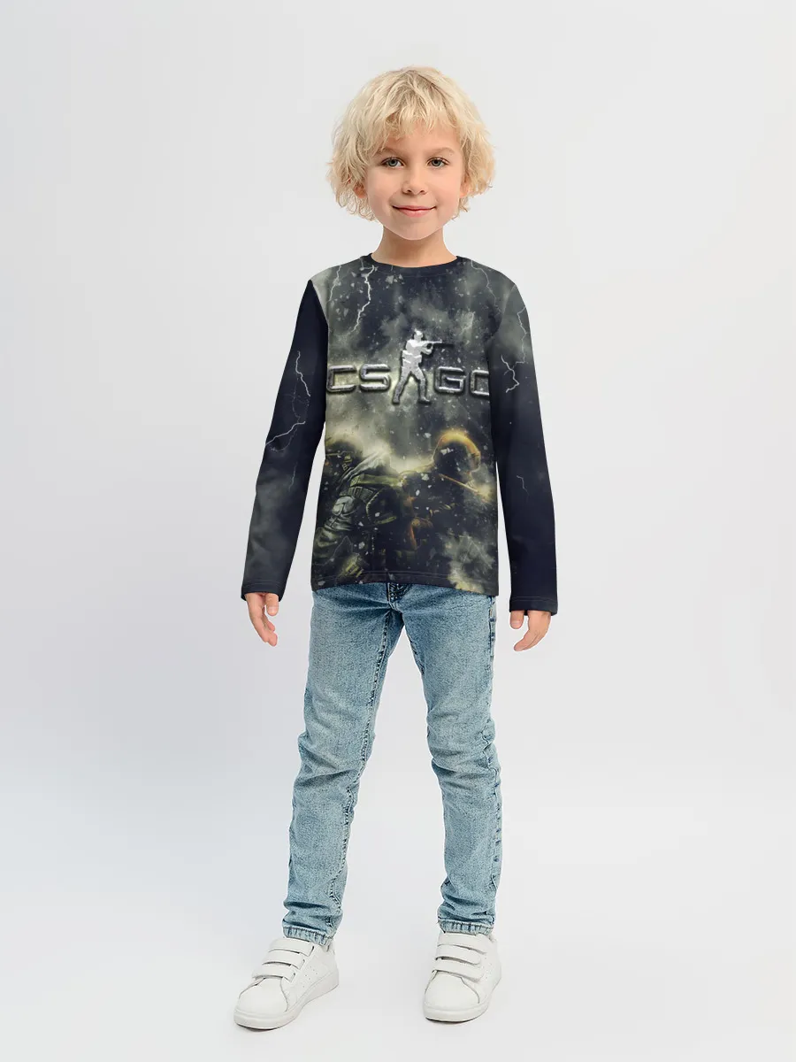Детский лонгслив / CS GO