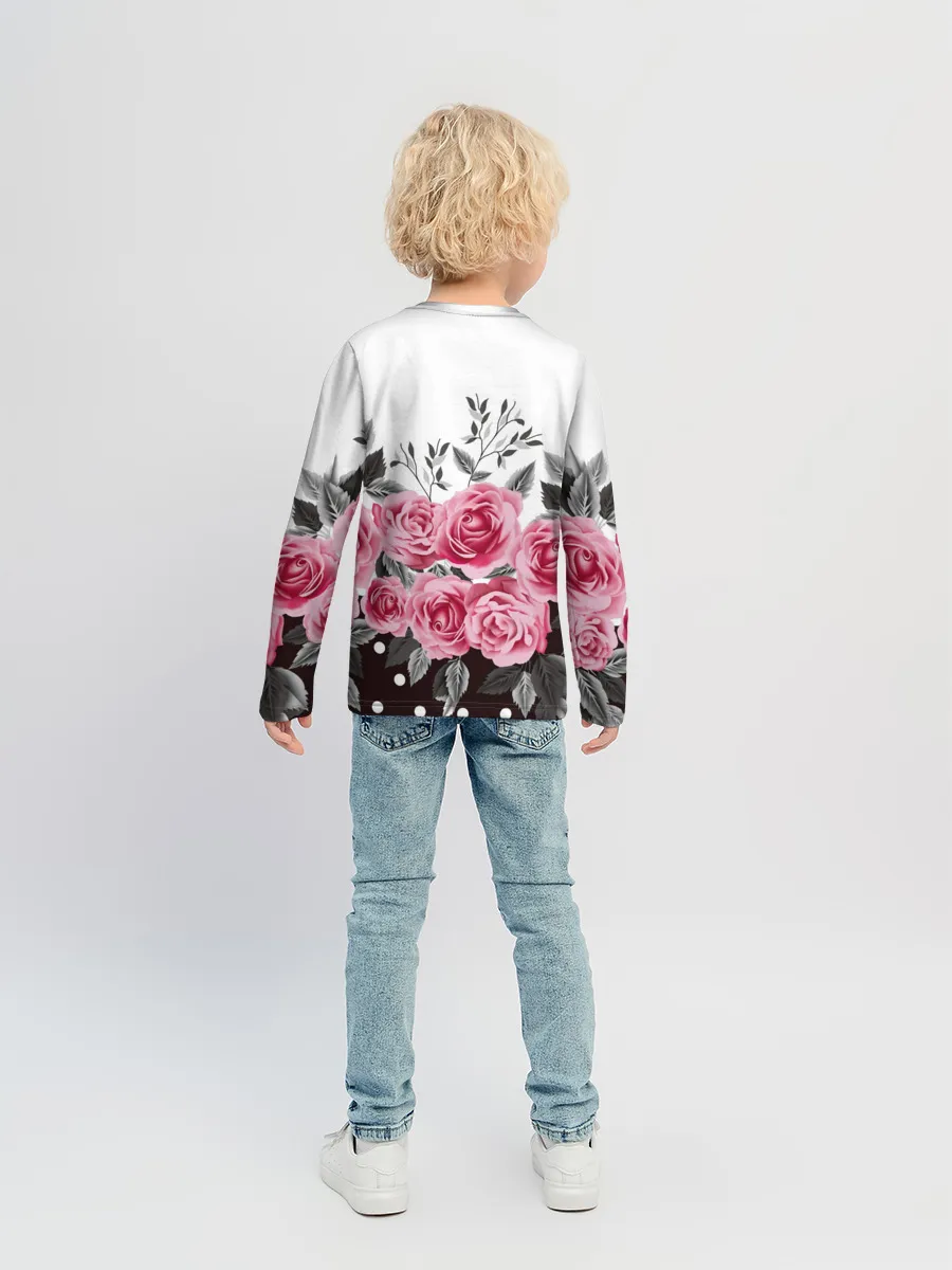 Детский лонгслив / Rose Trend