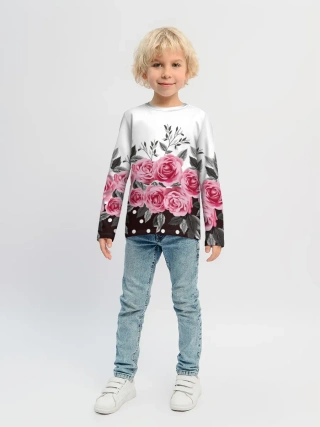 Детский лонгслив / Rose Trend