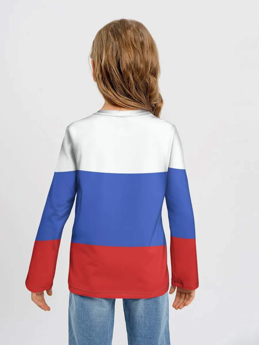 Детский лонгслив / Футбол Россия