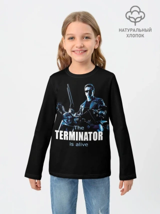 Детский лонгслив / Terminator alive