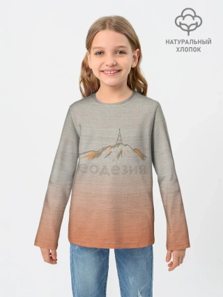 Детский лонгслив / Геодезия тригопункт