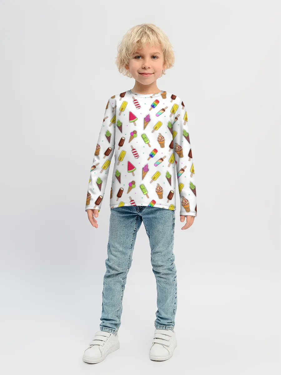 Детский лонгслив / Летний MIX