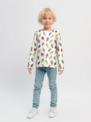 Детский лонгслив / Летний MIX