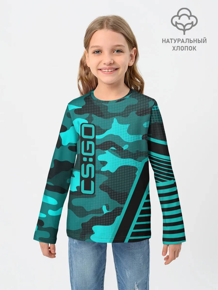 Детский лонгслив / CS:GO