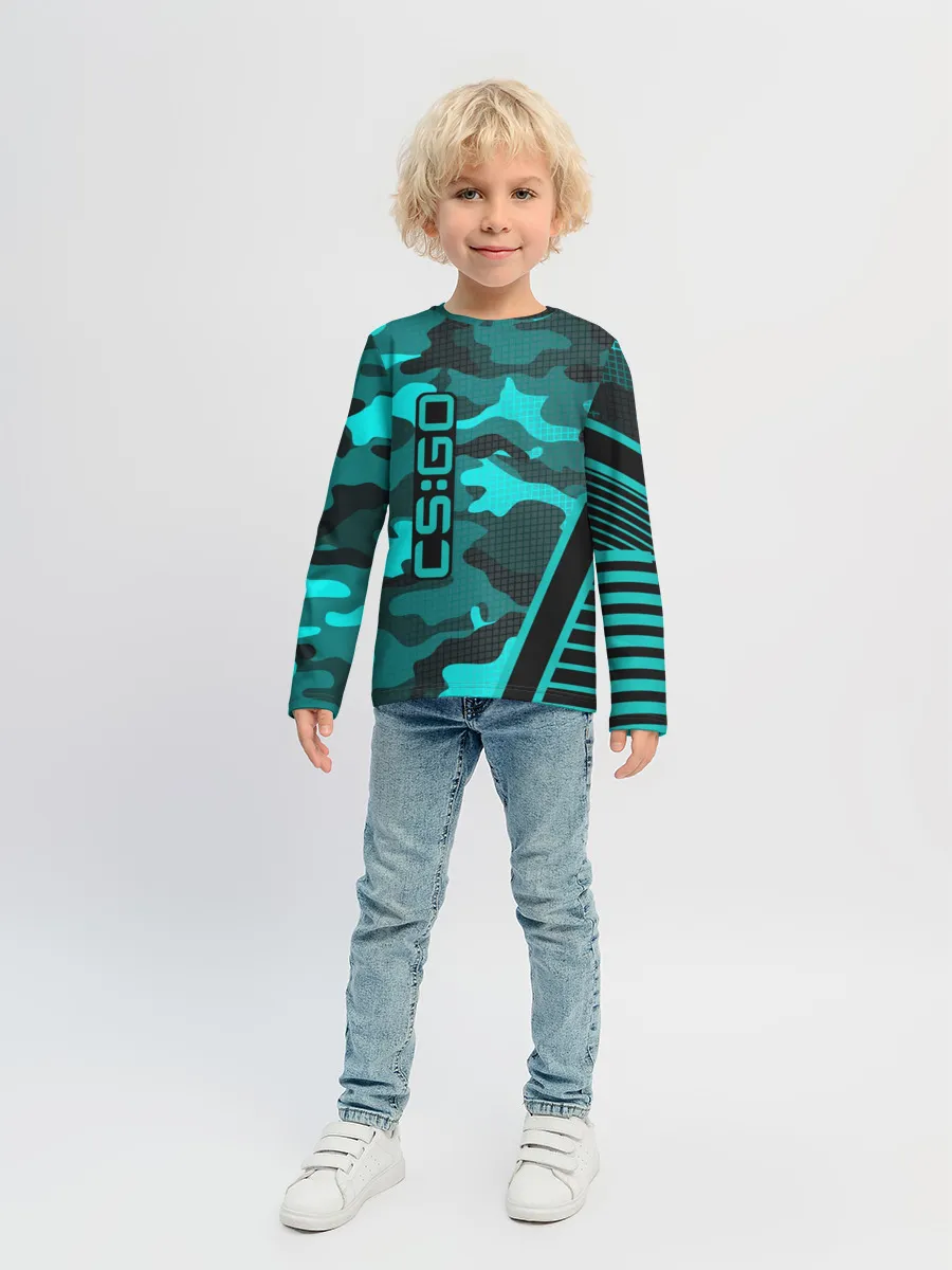Детский лонгслив / CS:GO