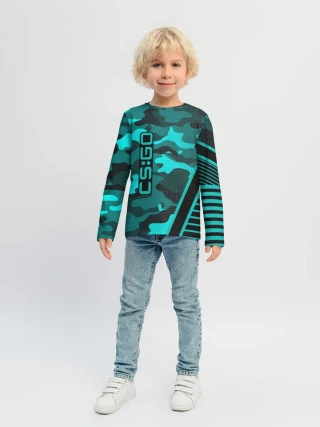 Детский лонгслив / CS:GO