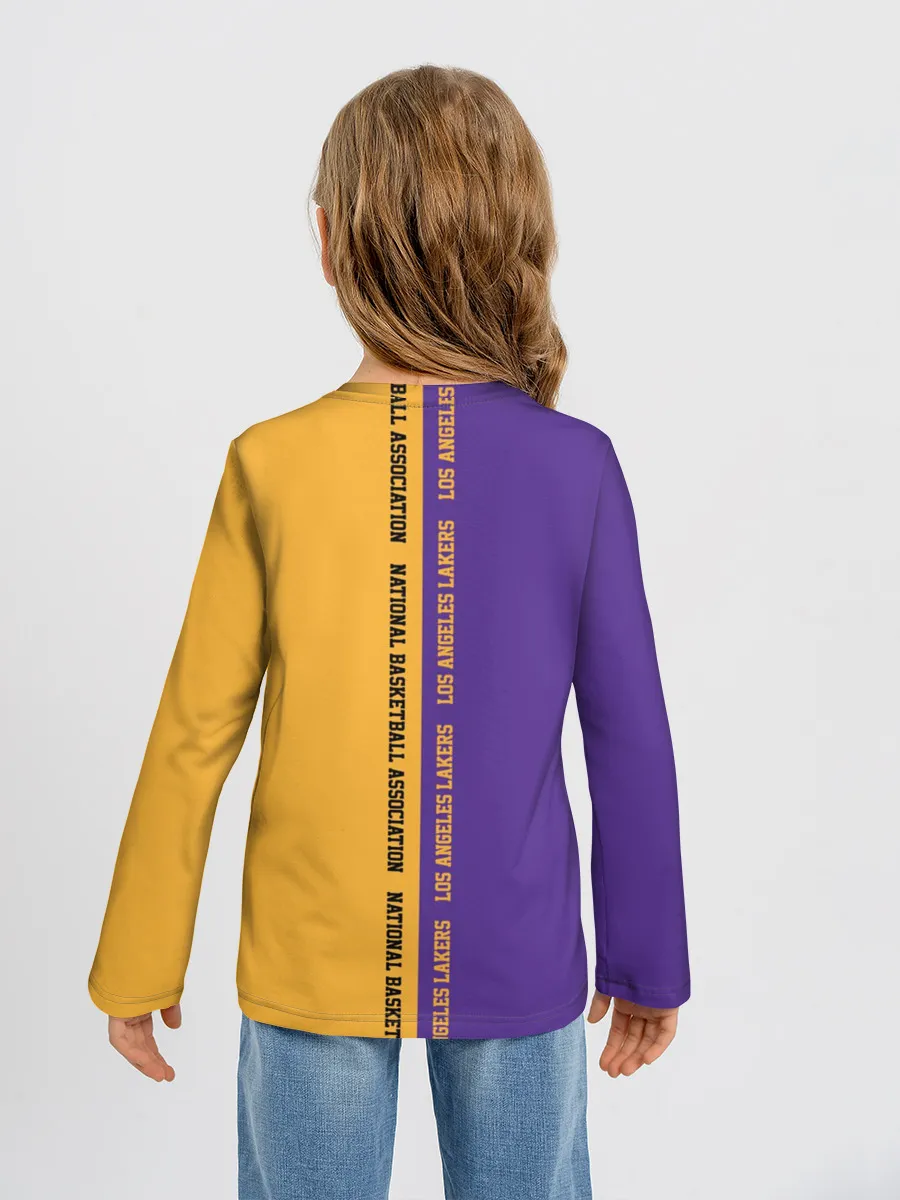Детский лонгслив / Los angeles lakers. NBA