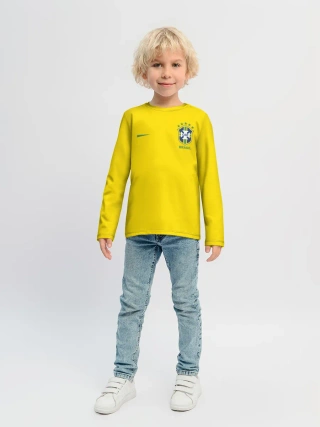 Детский лонгслив / Сборная Бразилии