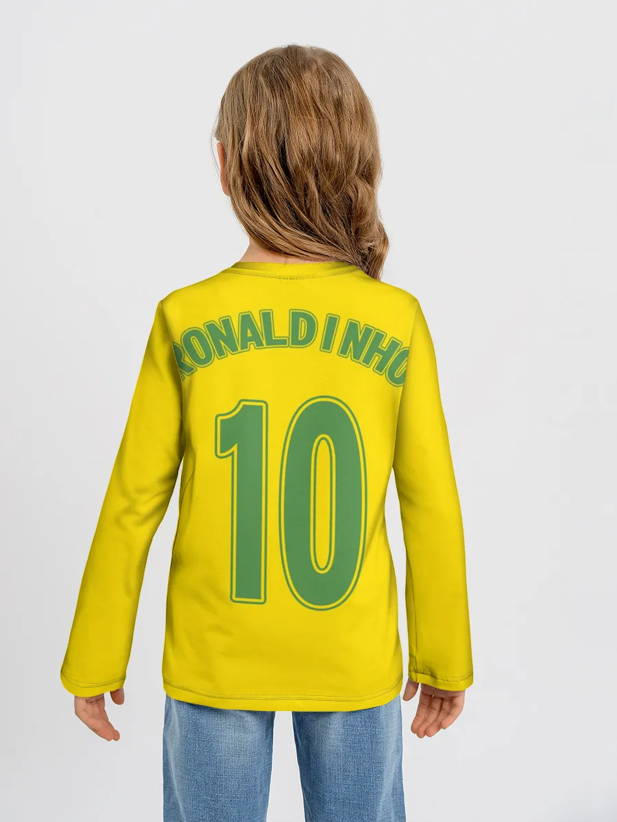 Детский лонгслив / Роналдиньо