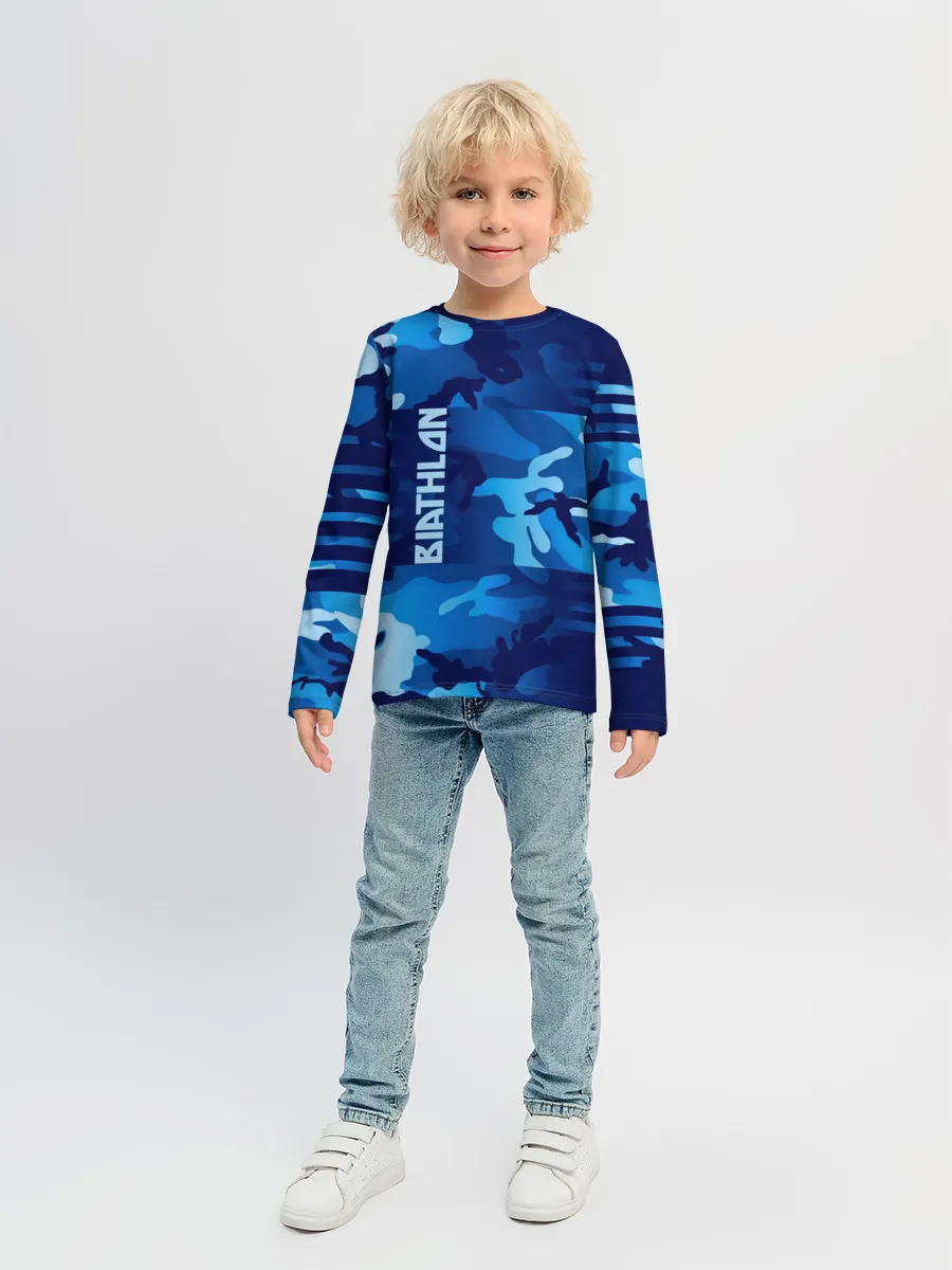 Детский лонгслив / BIATHLON