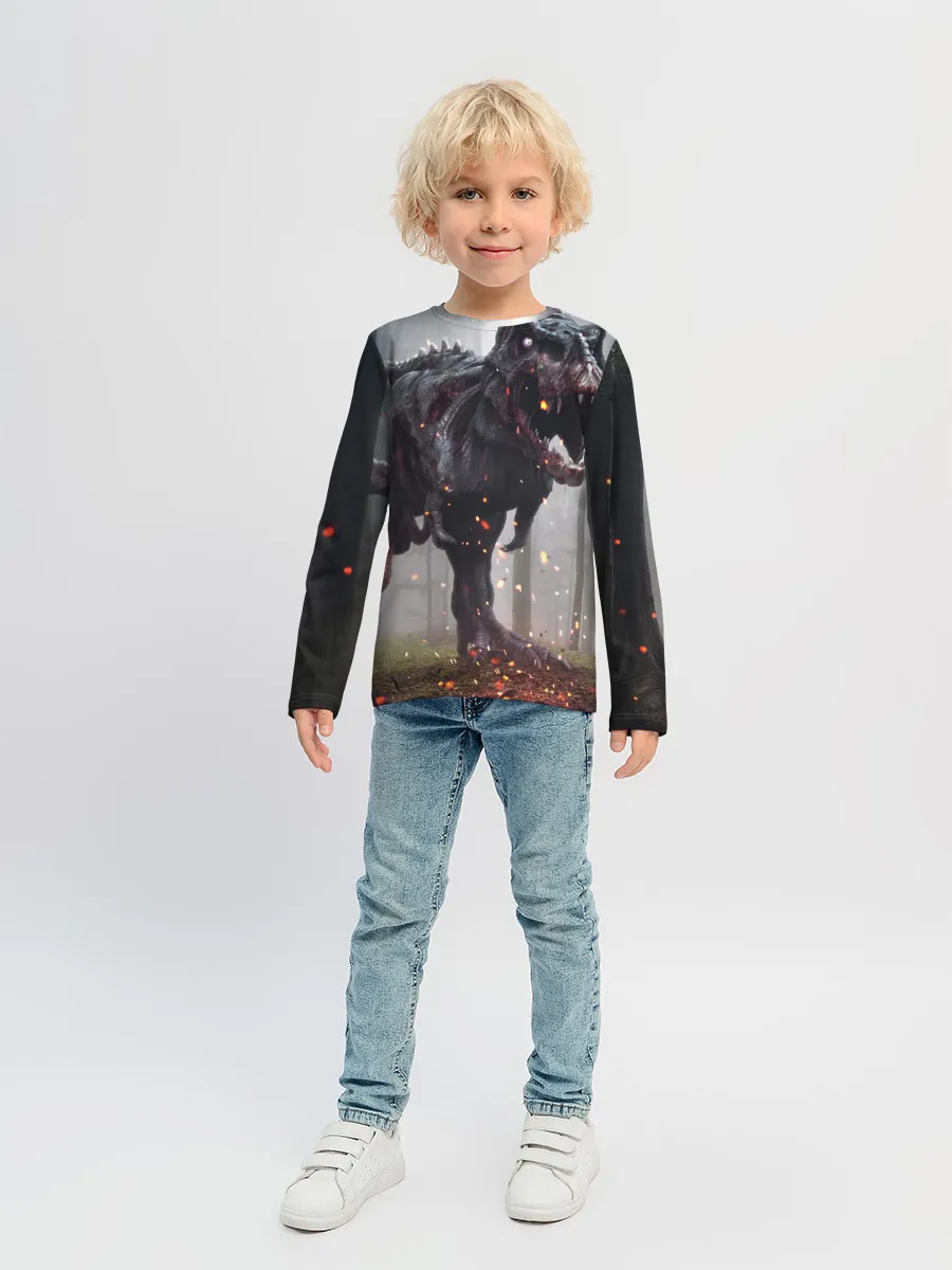 Детский лонгслив / мир юрского периода