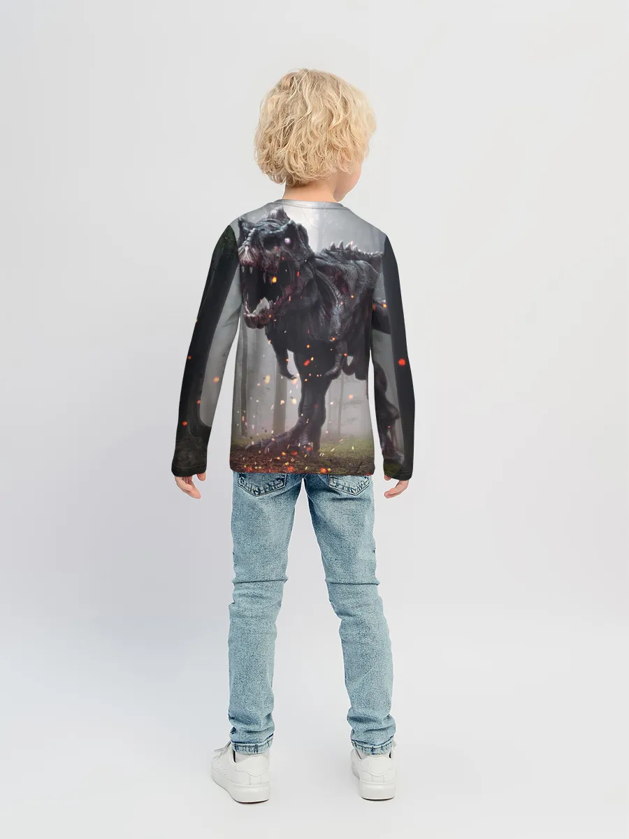 Детский лонгслив / мир юрского периода