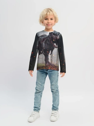 Детский лонгслив / мир юрского периода