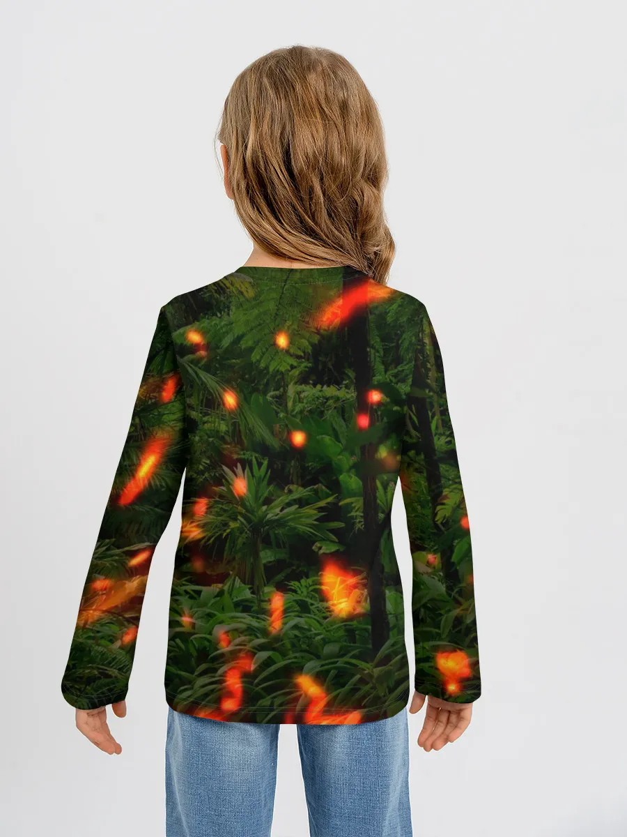 Детский лонгслив / мир юрского периода