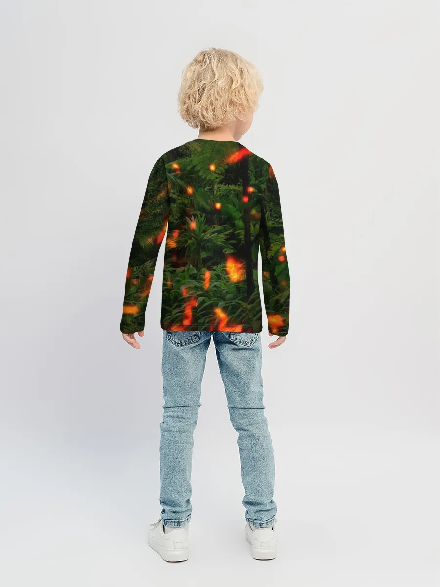 Детский лонгслив / мир юрского периода
