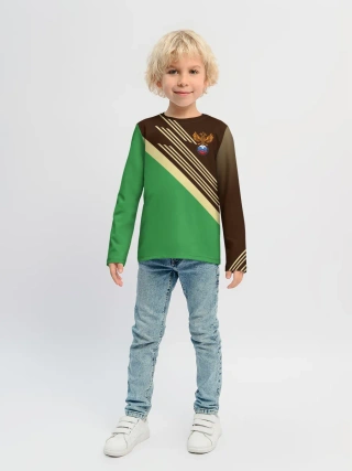 Детский лонгслив / КОМАНДА РОССИИ.