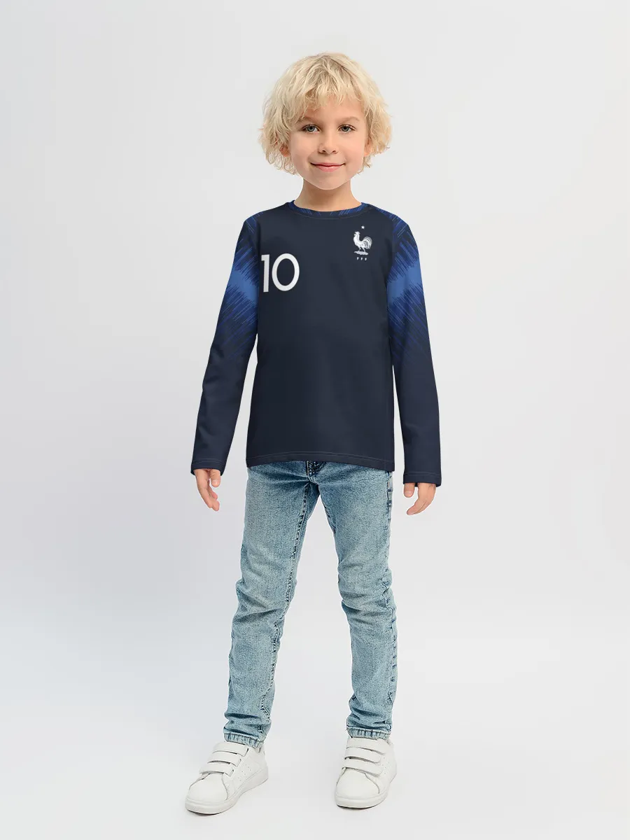 Детский лонгслив / Mbappe home WC 2018