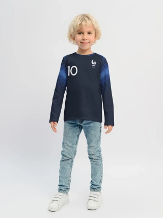 Детский лонгслив / Mbappe home WC 2018