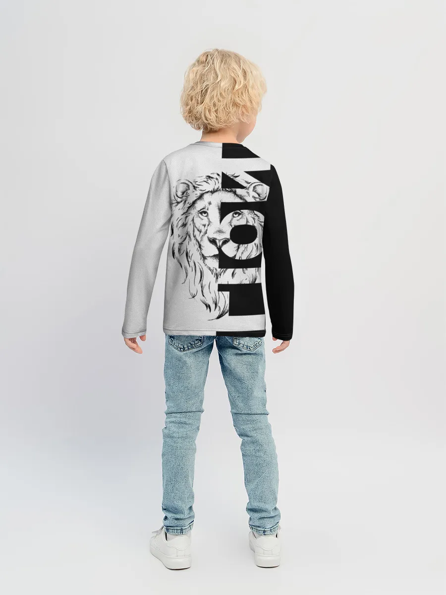 Детский лонгслив / Lion
