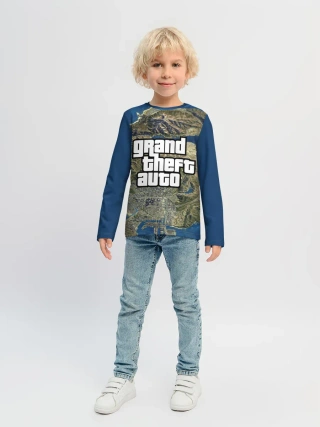 Детский лонгслив / GTA