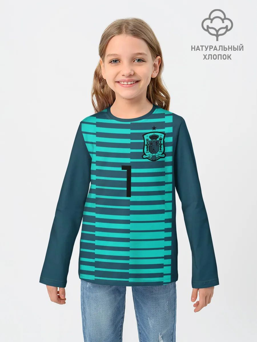 Детский лонгслив / De Gea WC 2018