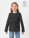 Детский лонгслив / Серые линии
