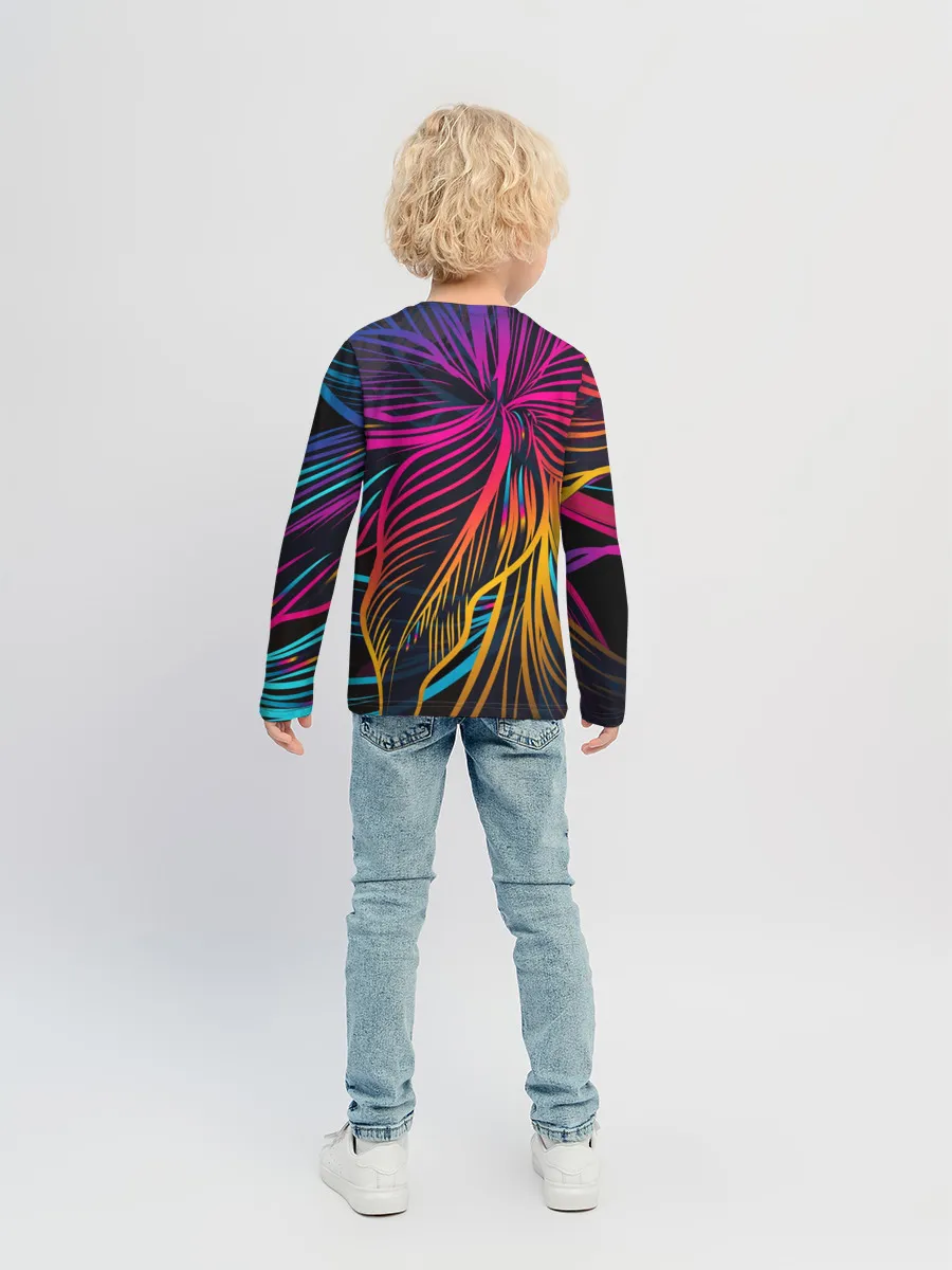 Детский лонгслив / Floral Design 3