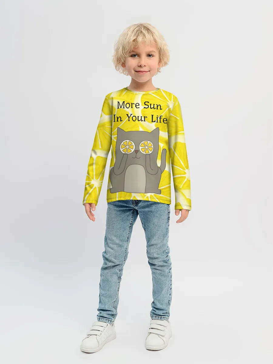 Детский лонгслив / More Sun In Your Life