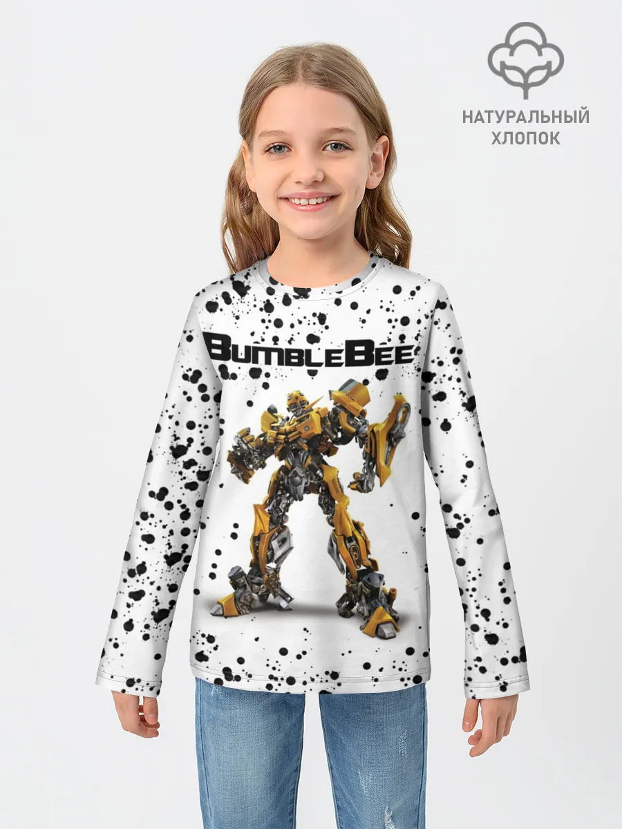 Детский лонгслив / Шмель