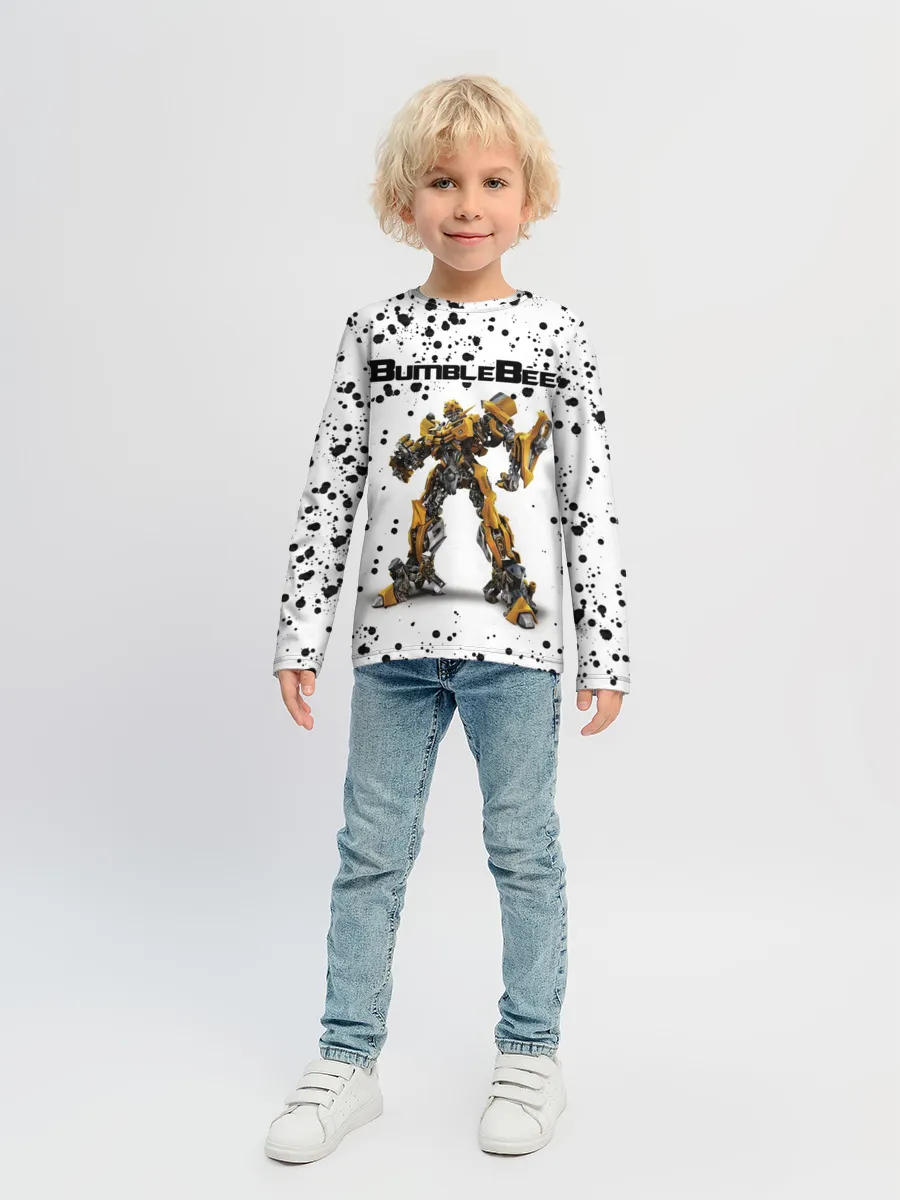 Детский лонгслив / Шмель