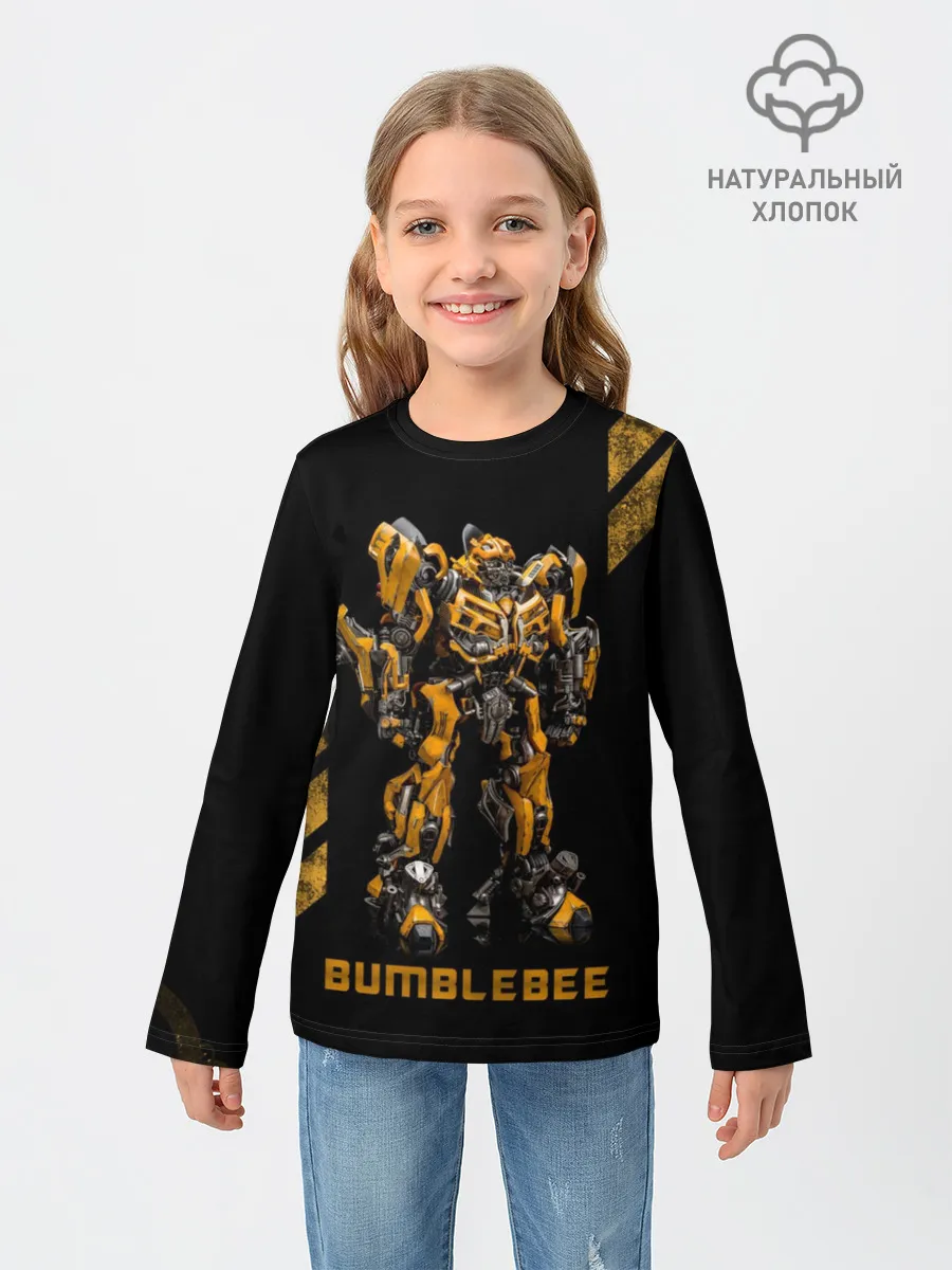 Детский лонгслив / АВТОБОТ БАМБЛБИ | BUMBLEBEE