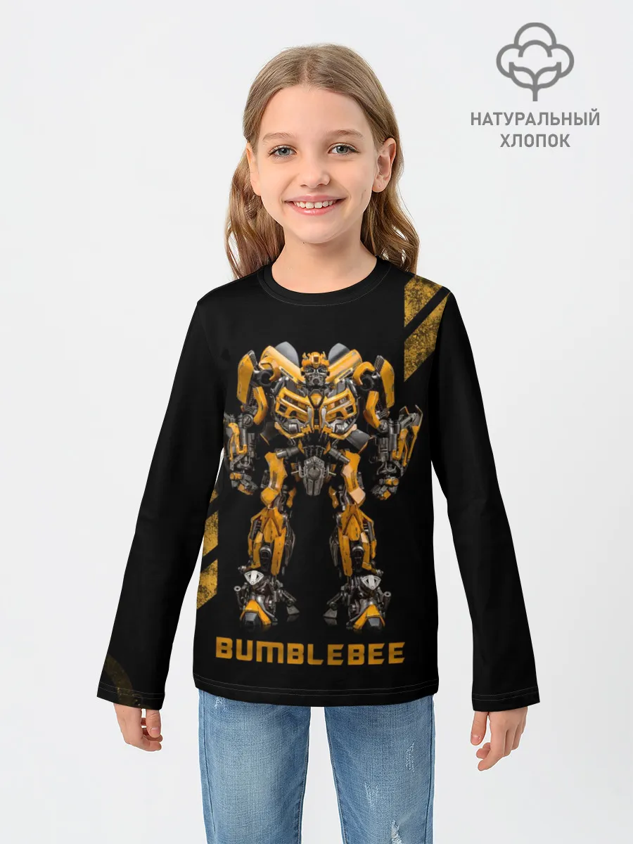 Детский лонгслив / Шмель