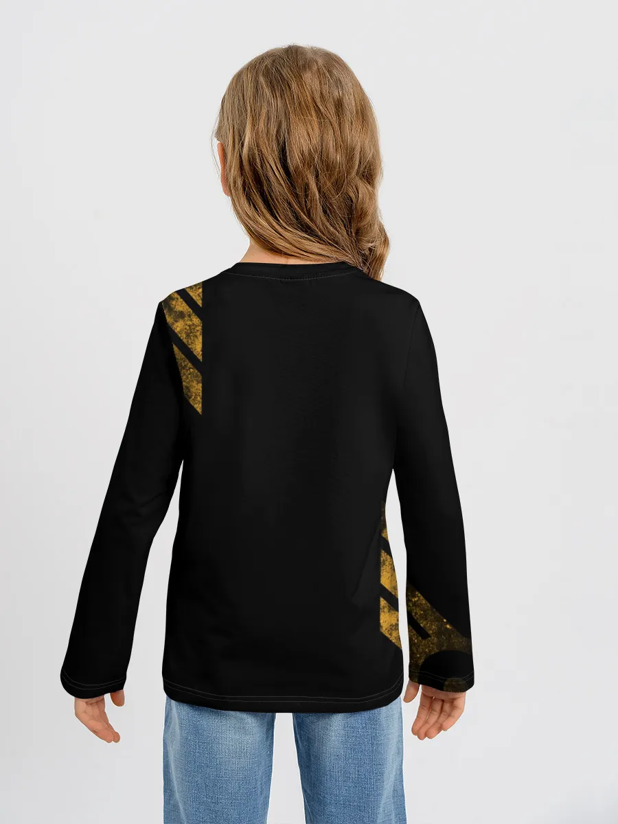 Детский лонгслив / Шмель