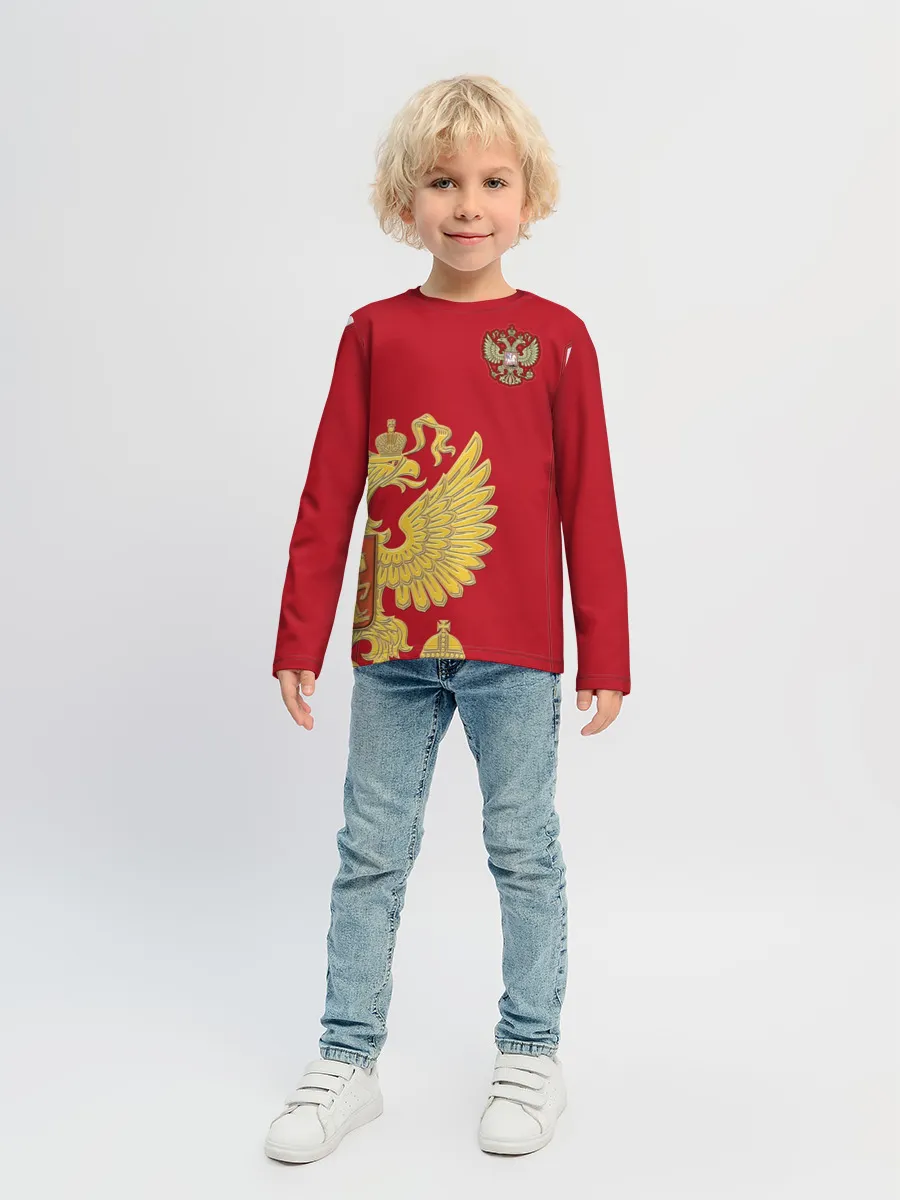 Детский лонгслив / Сборная России 2018 Exclusive
