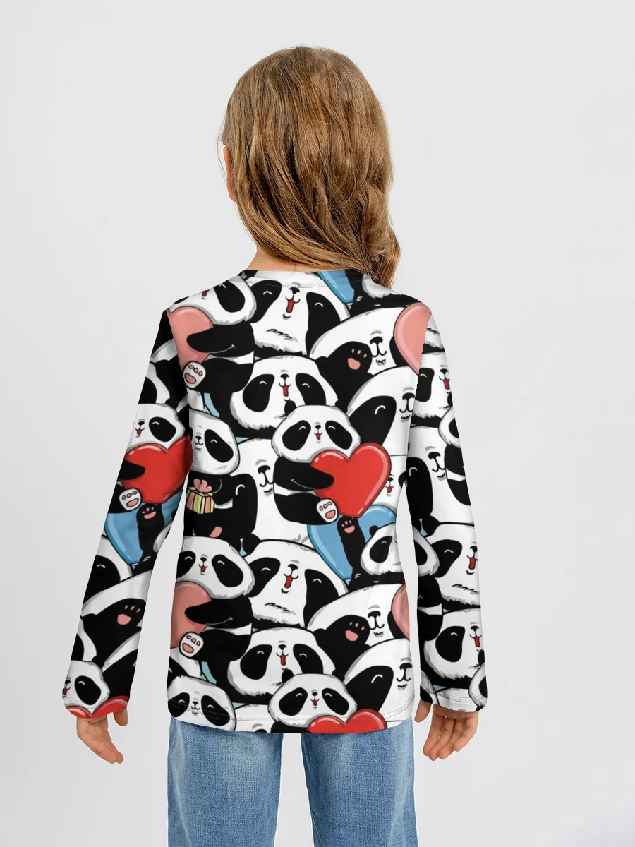 Детский лонгслив / Пандяшки