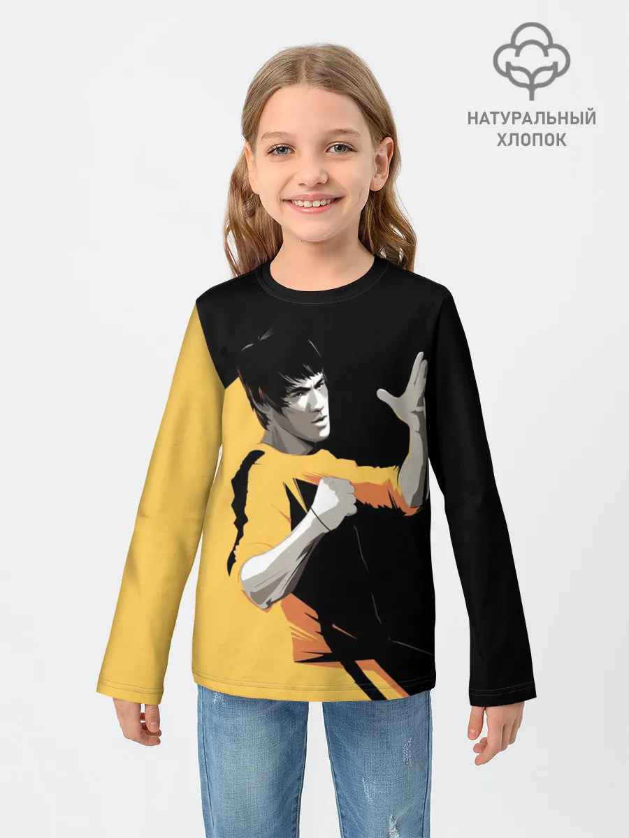 Детский лонгслив / Bruce Lee