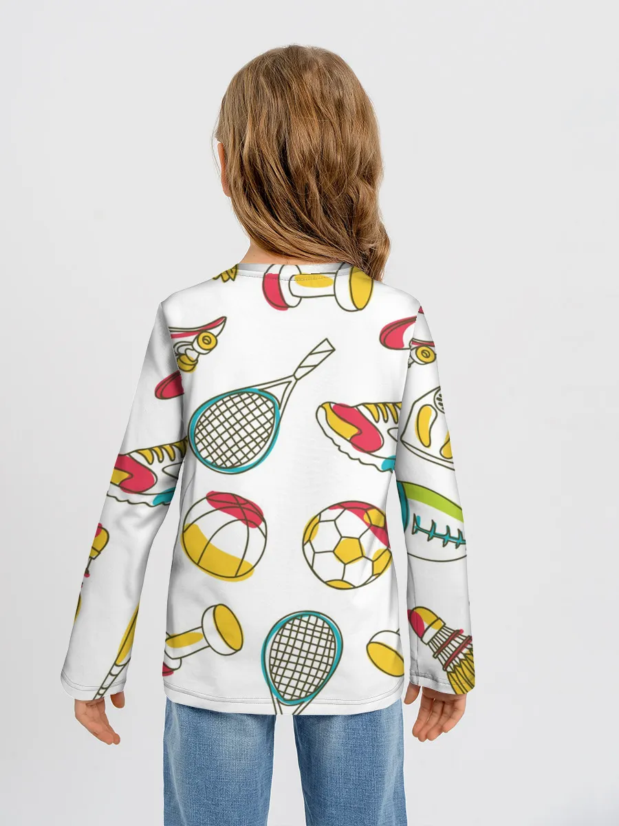 Детский лонгслив / Спорт