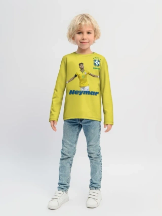 Детский лонгслив / Неймар