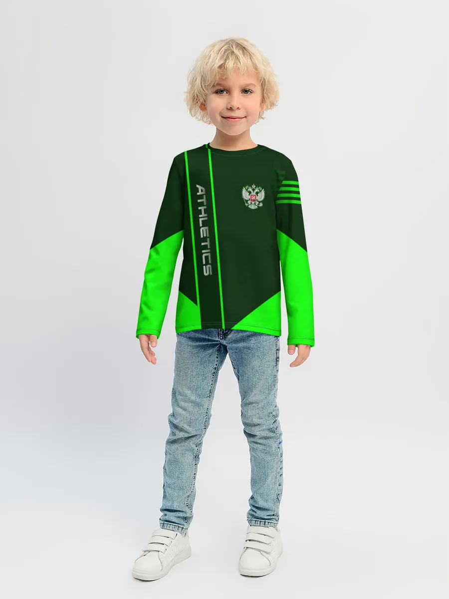 Детский лонгслив / Athletics